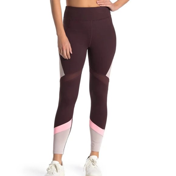CK Performance Colorblock Mesh Leggings - Picture 1 of 2